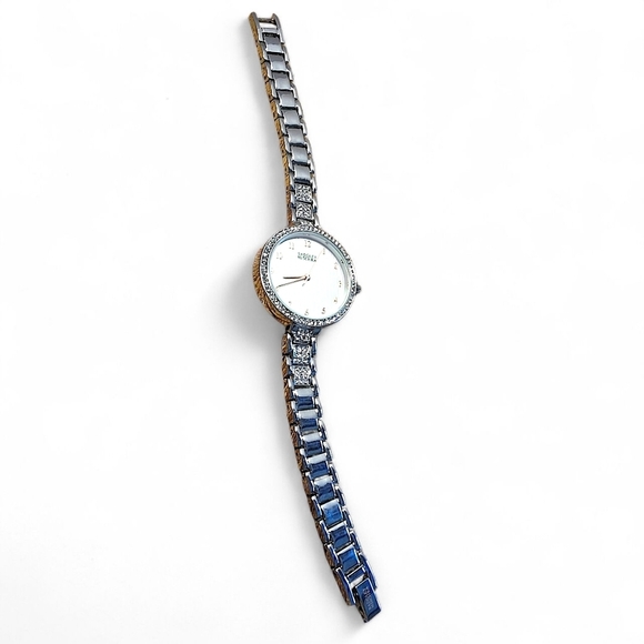 Badgley Mischka Women’s Crystal Stainless Steel Bracelet Watch NWOT main image 8
